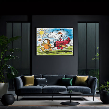 SNOOPY & GARFIELD