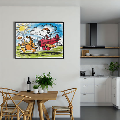 SNOOPY & GARFIELD